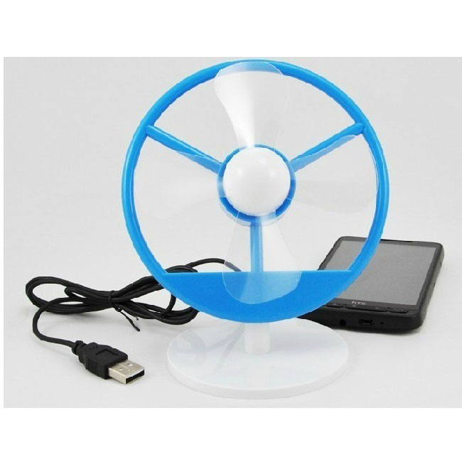 USB Fan Microphone Model UF018 Red JakartaNotebook com