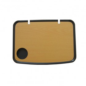 Car Laptop Holder Motif  Kayu  Coklat  Muda  Dark 