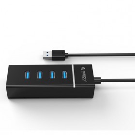 Orico Ultra Mini USB 3.0 High Speed HUB 4 Port - W6PH4-U3-V1 - Black - 2