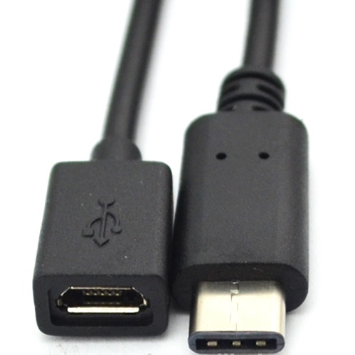 Female USB to Micro USB Connector Type C
