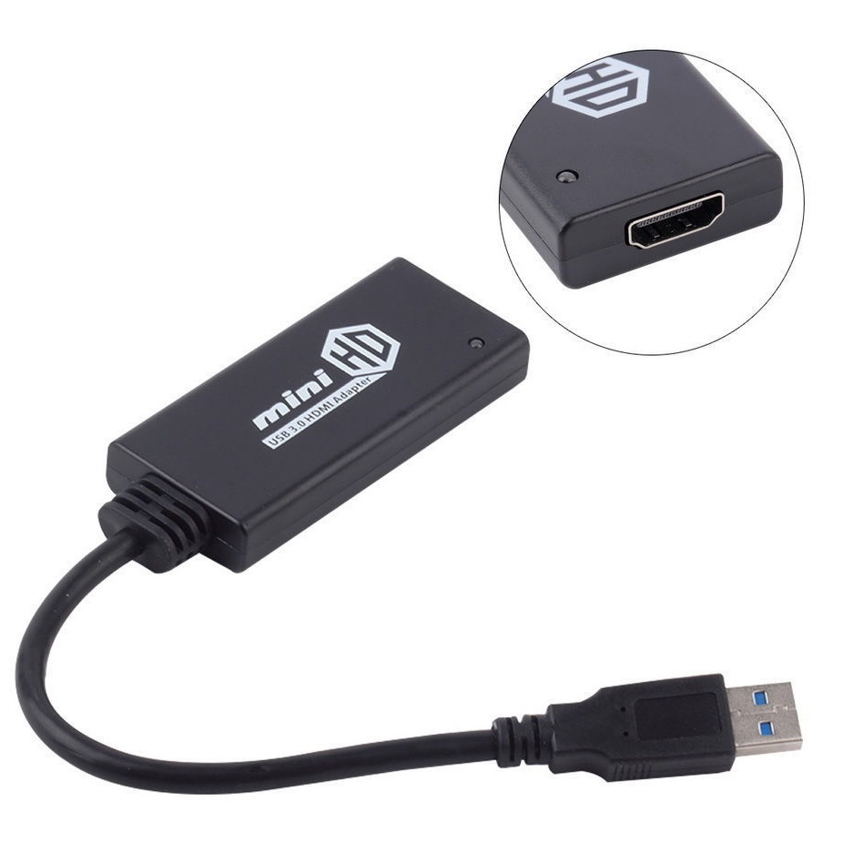 USB 3.0 to HDMI Video Cable Adapter Converter for PC 