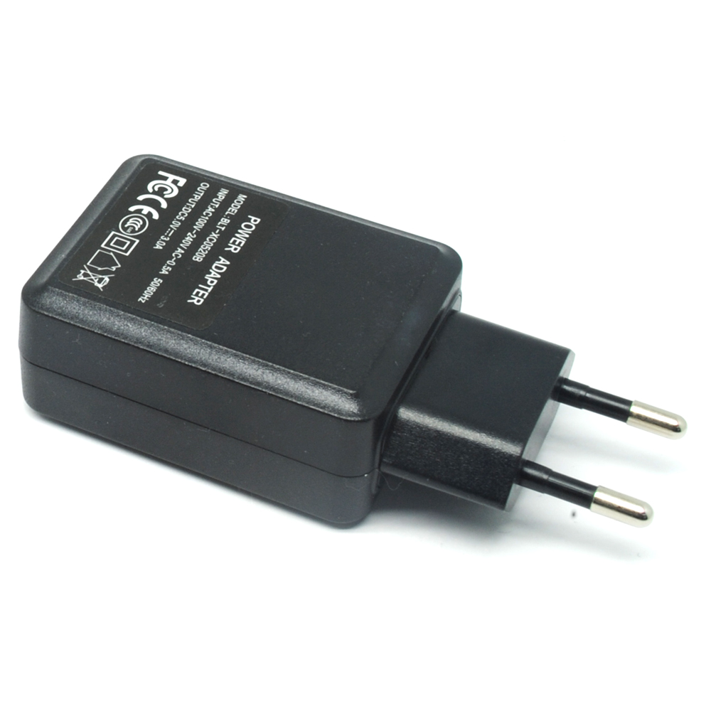 Power Adapter USB EU Plug 5V 3.0A - BLT-XC0520B - Black 