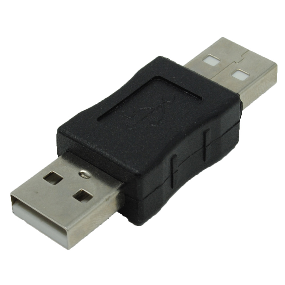 USB AM to AM Adapter - Black - JakartaNotebook.com