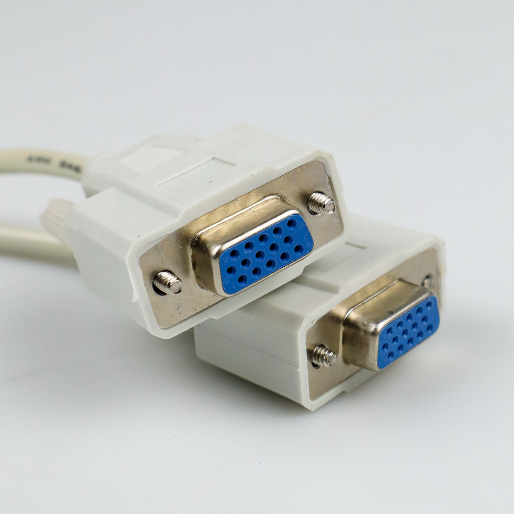 Kabel Percabangan VGA To Dual VGA Output - CB2584 - No Color ...