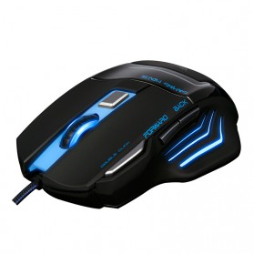 Aula Ghost Shark Kisame Gaming Mouse 2000 DPI - Black - 2