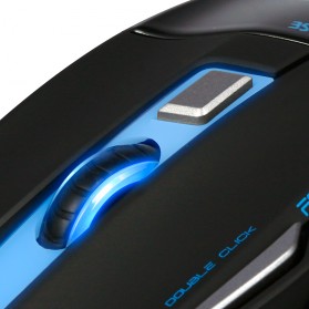 Aula Ghost Shark Kisame Gaming Mouse 2000 DPI - Black - 3