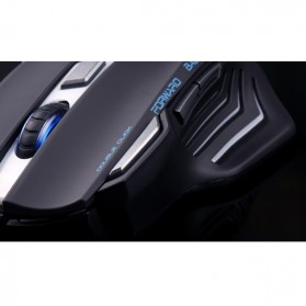 Aula Ghost Shark Kisame Gaming Mouse 2000 DPI - Black - 5