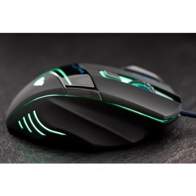 Aula Ghost Shark Kisame Gaming Mouse 2000 DPI - Black - 7