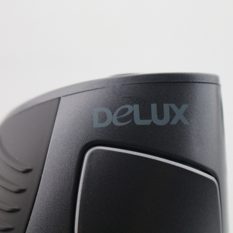 Delux M618 Wireless Vertical Wired Optical Ergonomic Mouse 1600 DPI