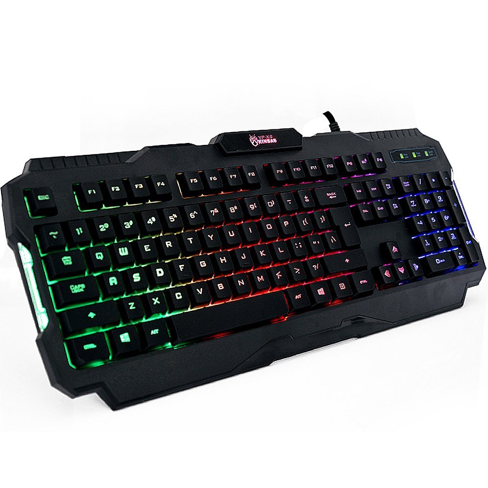 Kinbas USB Wired Gaming Keyboard with LED Backlight VP