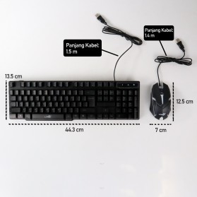 ldkai 832 gaming keyboard led