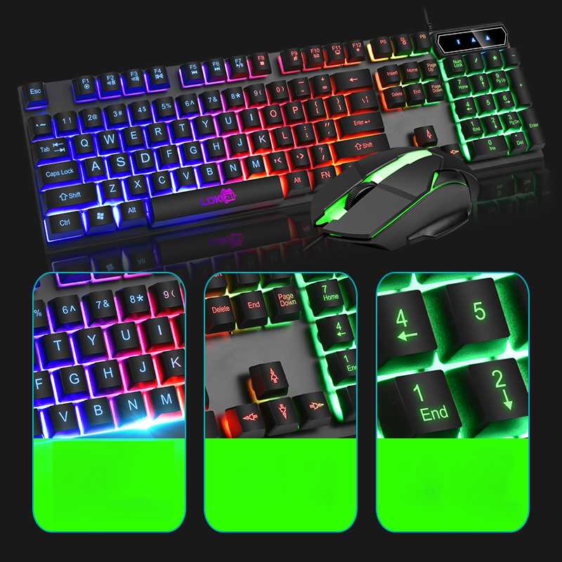 ldkai 832 gaming keyboard led