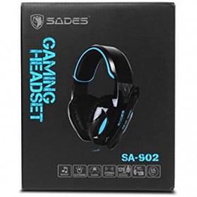 Jual Sades Gaming Headphone Headset Led Virtual 7.1 With Mic - Sa-902 ...