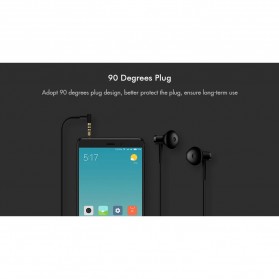 Xiaomi Dual Drivers In-ear Earphone with Microphone - BRE01JY (Replika 1:1) - Black - 8