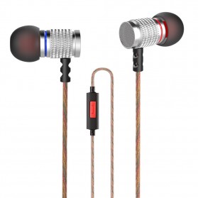 Knowledge Zenith HiFi Enthusiast In-Ear Earphones Pure Sound with Microphone - KZ-EDR2 - Silver - 1