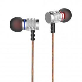 Knowledge Zenith HiFi Enthusiast In-Ear Earphones Pure Sound with Microphone - KZ-EDR2 - Silver - 5