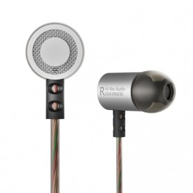 Knowledge Zenith HiFi Metal In-ear Earphones Heavy Bass 9.6mm Driver with Mic - KZ-ED4 - Silver - 4