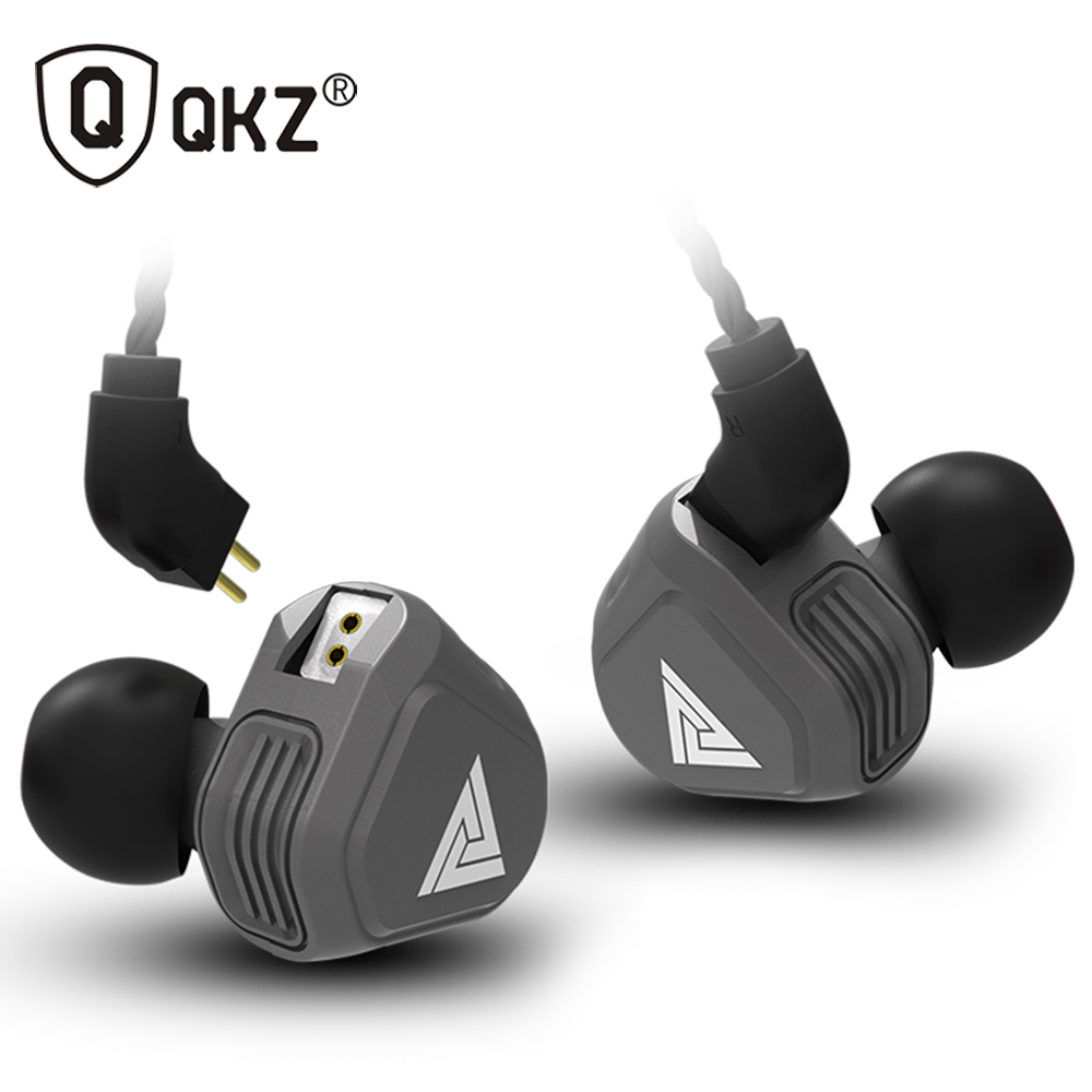 QKZ Earphone HiFi Dengan Mic QKZVK2 Gray