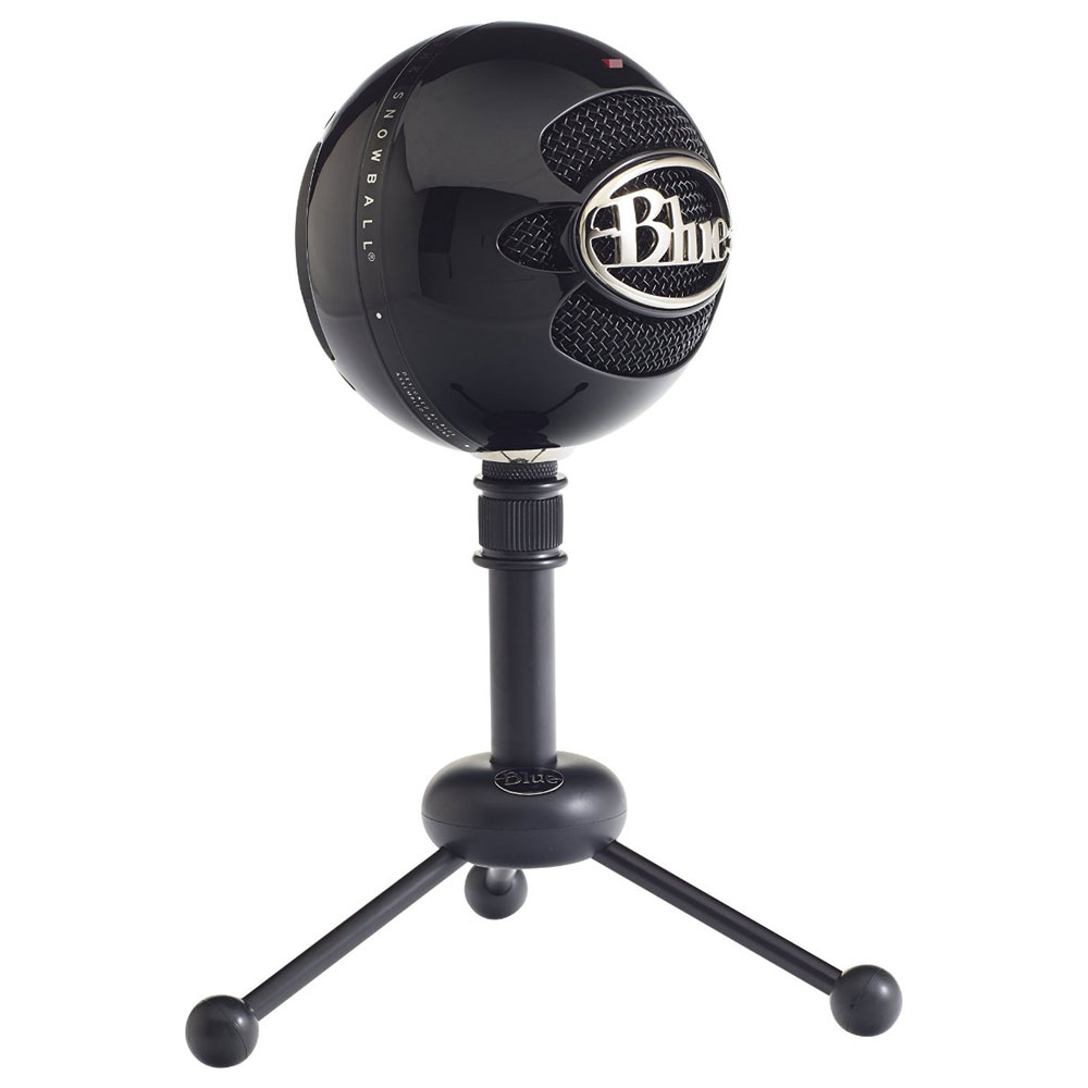 Blue Snowball USB Microphone Black