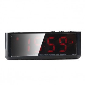 Taffware Jam Alarm Dengan Speaker Bluetooth - KD-66 - Black - 7
