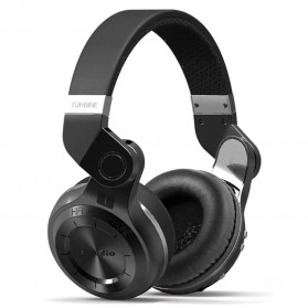 Bluedio T2 Turbine Wireless Bluetooth Headphones - Black - 1