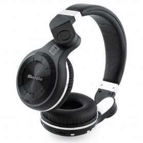 Bluedio T2 Turbine Wireless Bluetooth Headphones - Black - 3