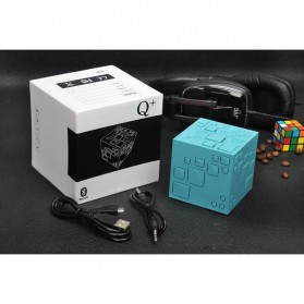 GoesTime Magic Cube Portable Bluetooth Speaker with Handsfree Function - Black - 11