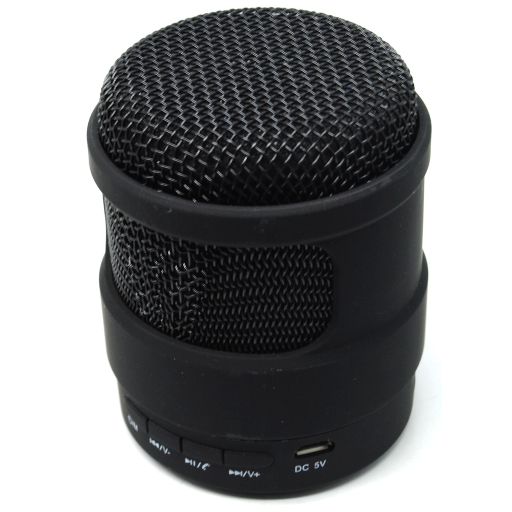 Mini Portable Bluetooth Speaker - Black - JakartaNotebook.com