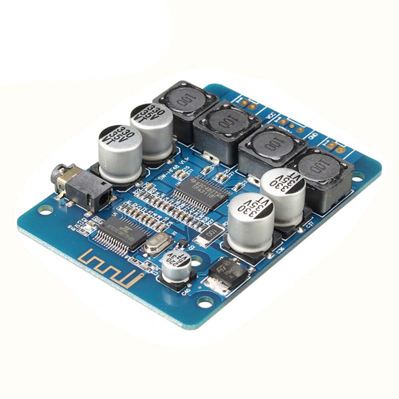 DIY Bluetooth Digital Amplifier Board TPA3118 2x30w - Blue