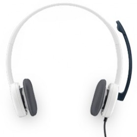 Logitech Stereo Headset - H150 - White - 1