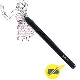 Capacitive Touch Screen Stylus Pen Aluminium - Black 