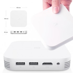 Xiaomi Hezi 3 Enhance Version Smart TV Box 4K - White - 4