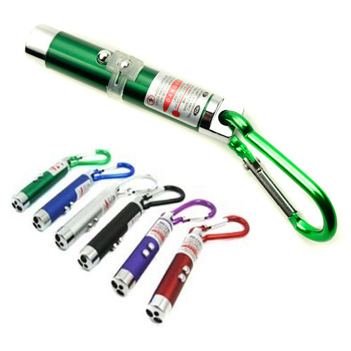 3 in 1 UV Laser Pointer Beam with Keychains C 03 