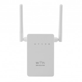 Wireless WiFi Range Extender Amplifier 300Mbps - White - 2