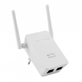 Wireless WiFi Range Extender Amplifier 300Mbps - White - 3