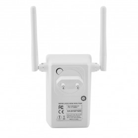 Wireless WiFi Range Extender Amplifier 300Mbps - White - 5