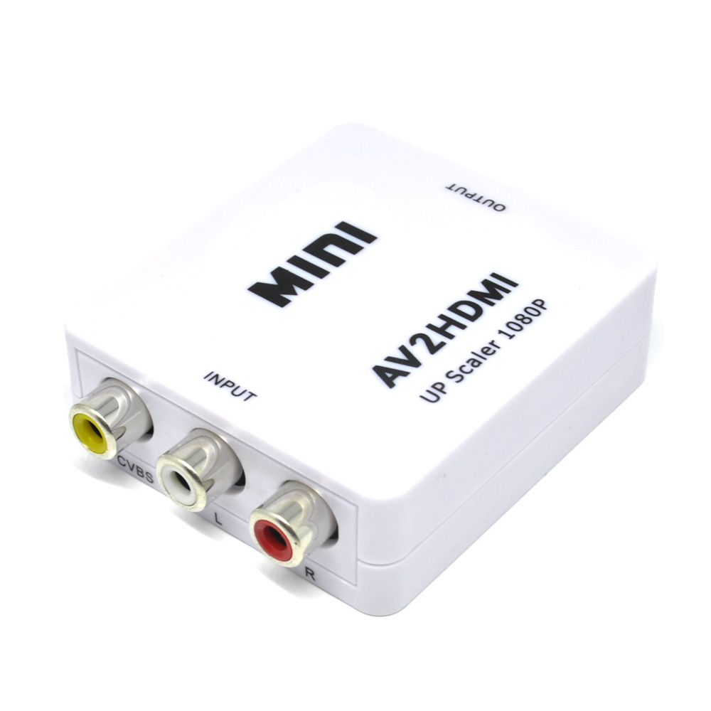 Konverter Video AV ke HDMI - HDV-M610 - White 