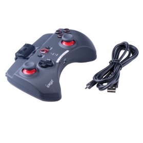 Ipega Mobile Wireless Gaming Controller Bluetooth 3.0 for Apple and Tablet PC with Multimedia Keys - PG-9025 - Black - 7