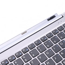 Eksternal Keyboard Magnetic Docking for Chuwi HiBook - Silver - 3