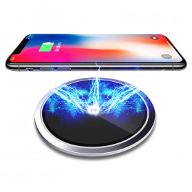 JAVY Ultra Thin Qi Wireless Charger - W3 - Black