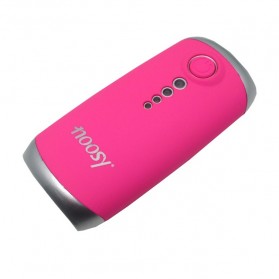 NOOSY Mobile Power Bank 4000mAh with Tomsis Bluetooth Remote Shutter for Android and iOS - BR06 - Pink - 1