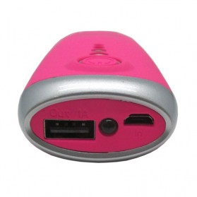 NOOSY Mobile Power Bank 4000mAh with Tomsis Bluetooth Remote Shutter for Android and iOS - BR06 - Pink - 2