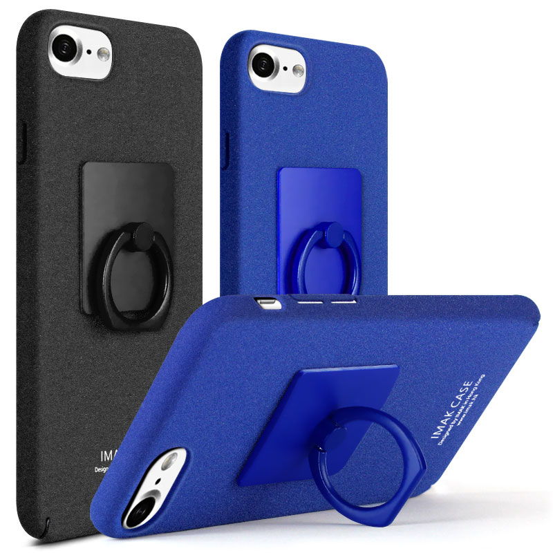 Imak Contracted iRing Hard Case for iPhone 7/8 - Blue 