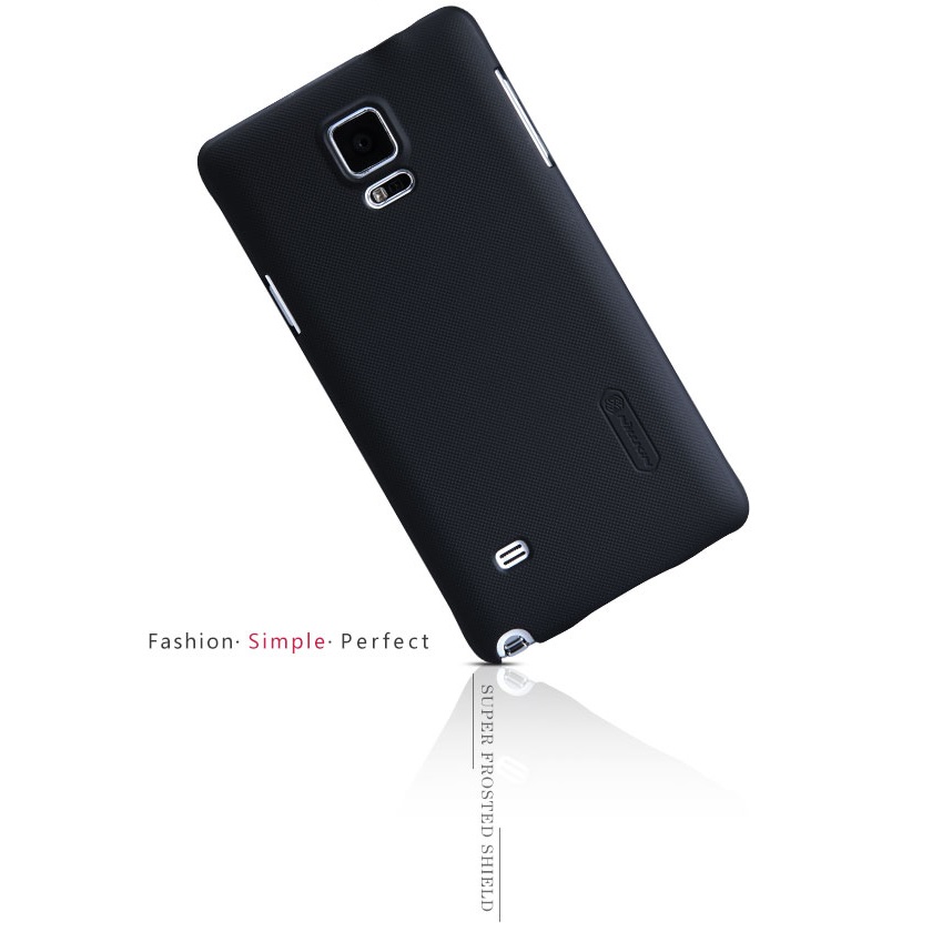 nillkin super frosted shield hard case for samsung galaxy note 4 black 18