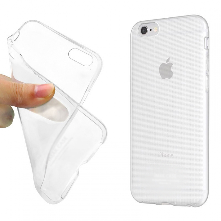 Ultra Thin TPU Case for iPhone 6 Plus - Transparent 