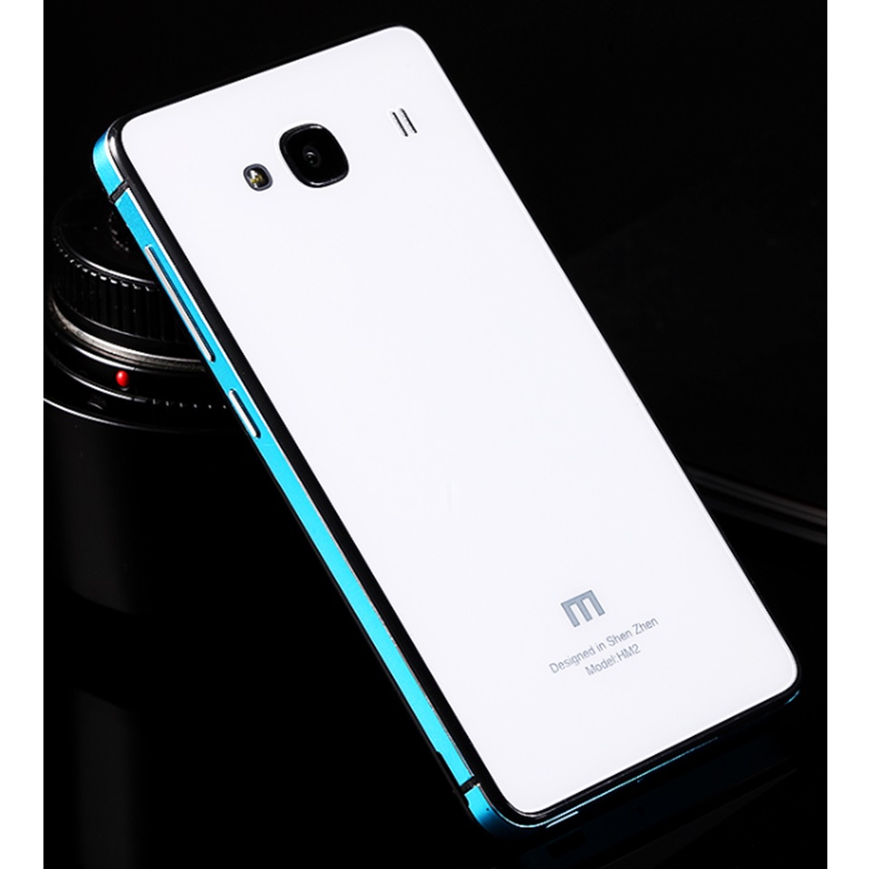 Aluminium Tempered Glass Hard Case for Xiaomi Redmi Note 3 