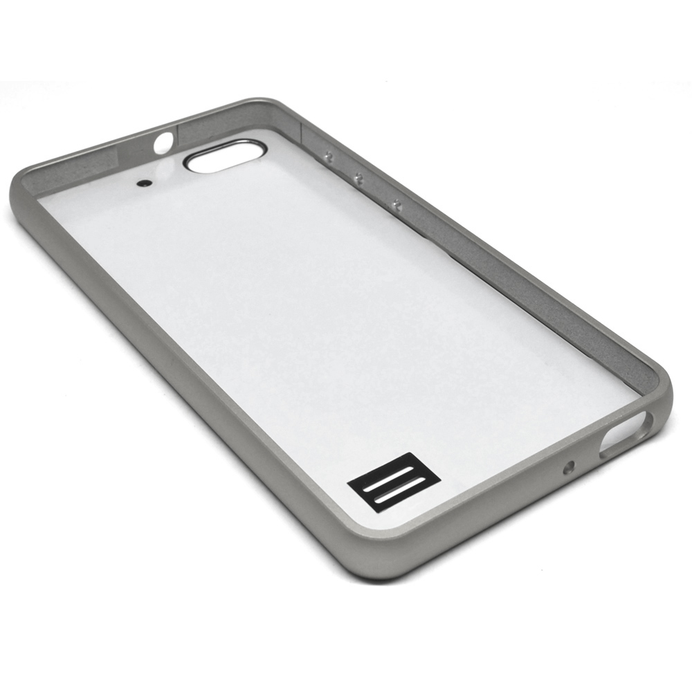 Aluminium Bumper with Mirror Back Cover for Huawei 4C 