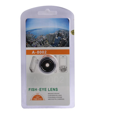 Fisheye Wide Angle Golden Lens 180 Degree for iPhone 4 