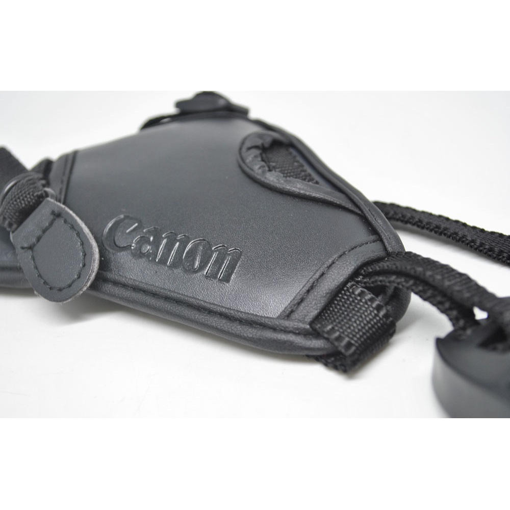 Canon Leather Camera Hand Grip - Black - JakartaNotebook.com