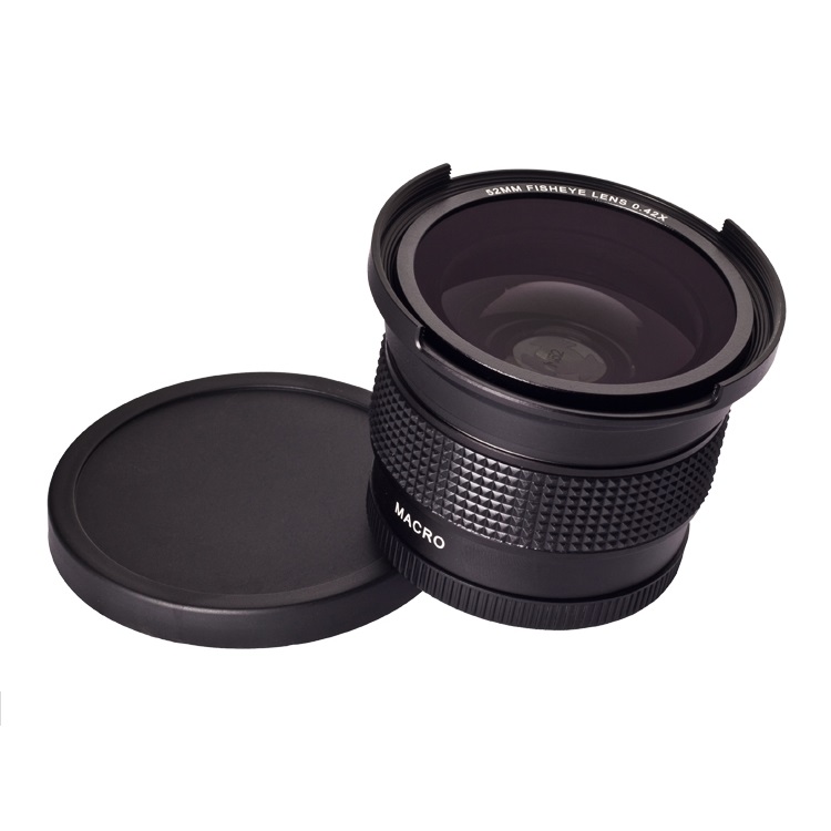 ZOMEI Super Wide Angle Fisheye Lens with Macro Lens 0.42x 